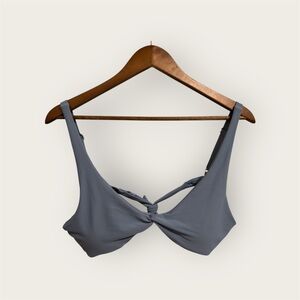Dusty Blue Swim Top